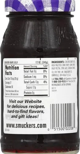 Smucker's Concord Grape Jelly, 12 oz (340 g)