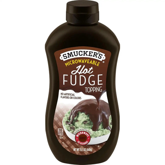 Smucker's Hot Fudge Topping, 6 Bottles (15.5 Oz. Each)