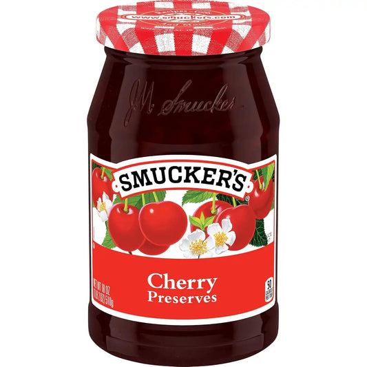 Smucker's Cherry Preserves, 18 Ounce (Pack of 6)