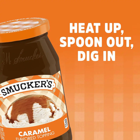 Smucker's Caramel Artificially Flavored Topping, 12.25 Oz. Jar