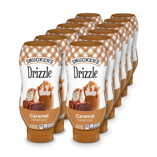 Smucker's Drizzle Caramel Artificially Flavored Syrup, 12 (20 Oz.) Bottles