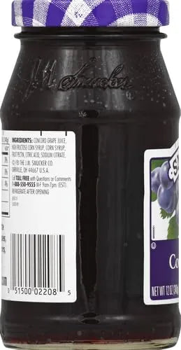 Smucker's Concord Grape Jelly, 12 oz (340 g)