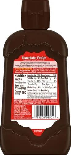 Smucker's Magic Shell Chocolate Fudge - 7.25 oz
