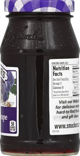 Smucker's Concord Grape Jelly, 12 oz (340 g)