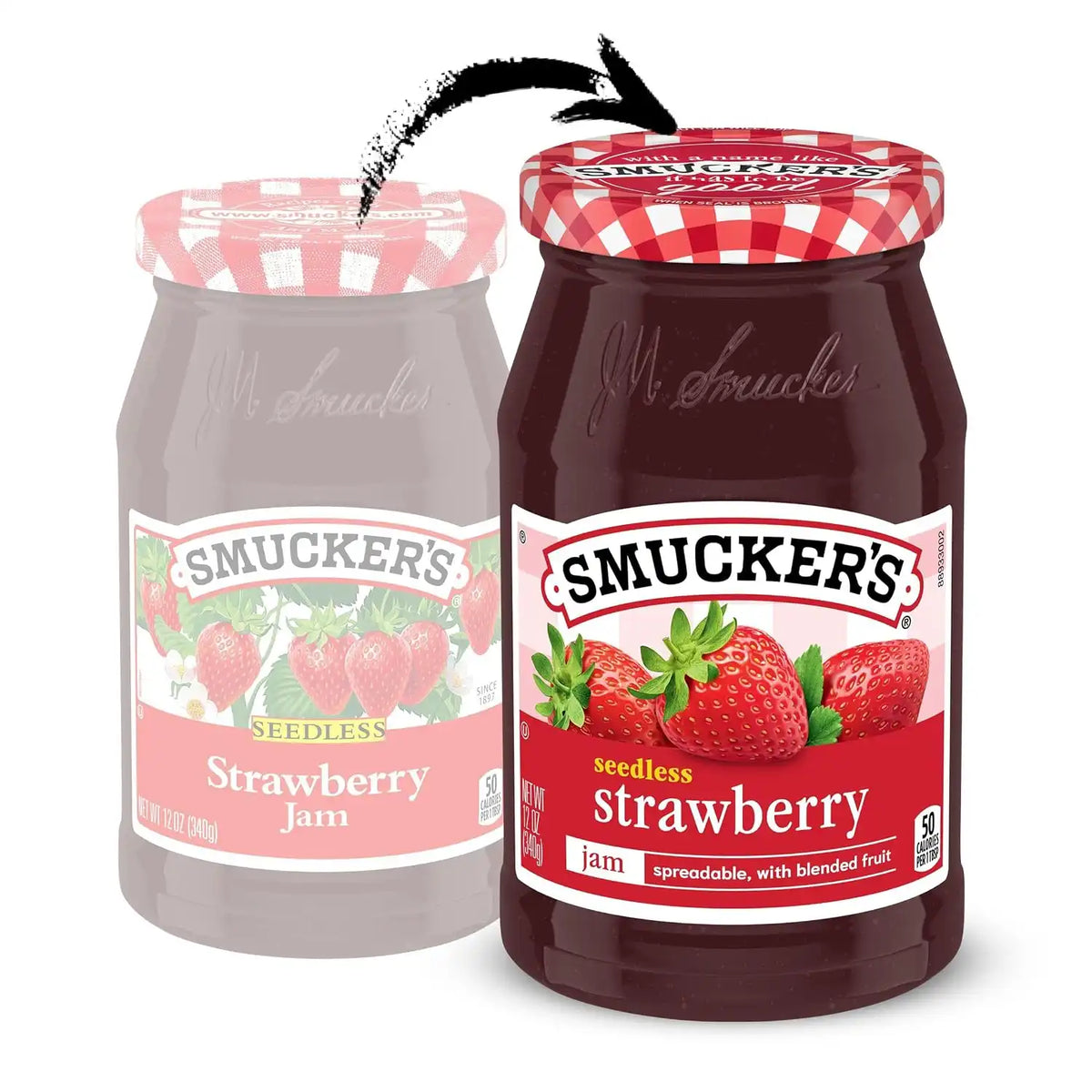 Smucker's Seedless Strawberry Jam, 12 Ounces