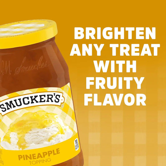 Smucker's Pineapple Topping, 12 Ounce (Pack of 6)