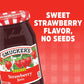 Smucker's Seedless Strawberry Jam, 12 Ounces (Pack of 6)