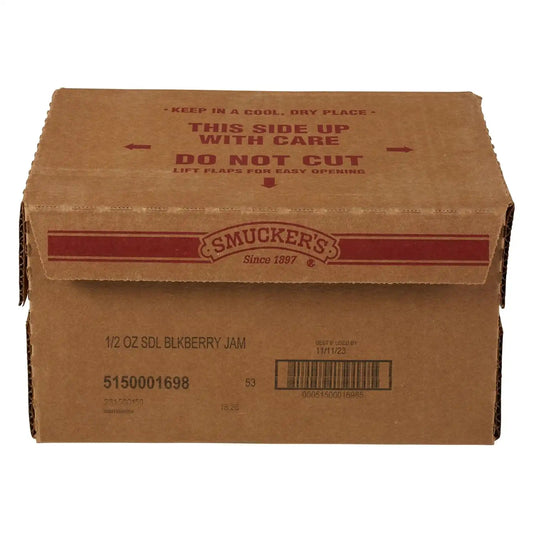 Smucker's Seedless Blackberry Jam, Portion Control, 0.5 Ounces