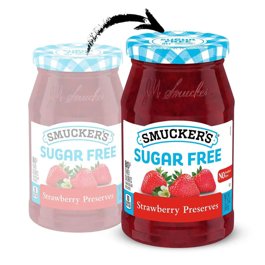 Smucker’s Sugar Free Strawberry Preserves, 12.75 Oz. Jar