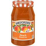 Smucker's Peach Preserves, 12 Ounces (Pack of 6)