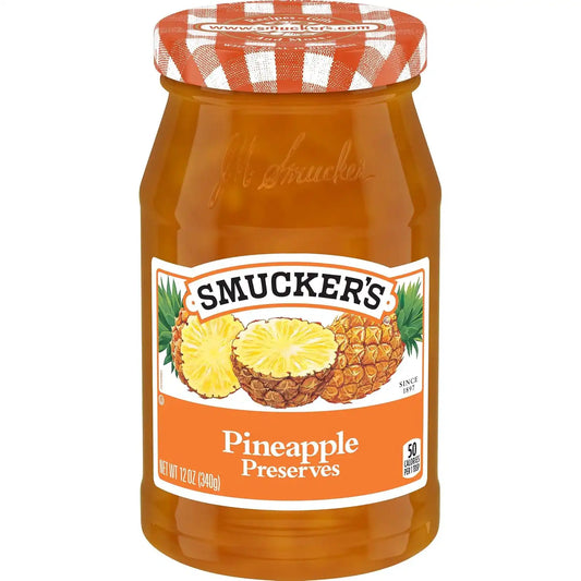 Smucker's Pineapple Preserves, 12 Ounces (Pack of 6)