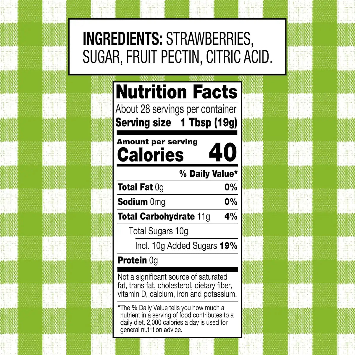 Smucker's Natural Strawberry, 19 oz Squeeze Bottle (Pack of 12)