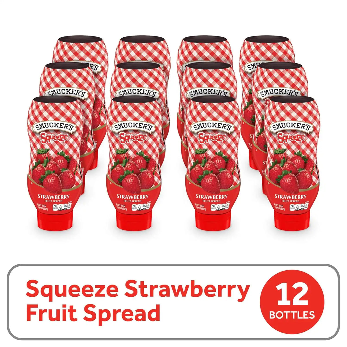 Smucker's Strawberry Jelly Squeeze Bottle, 20 oz